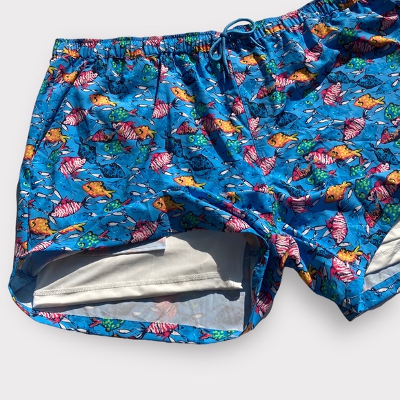 Meekos 5" Flex Swim Trunks with Breathable Stretch Liner by Meekos KingSize 4XL - Picture 7 of 10